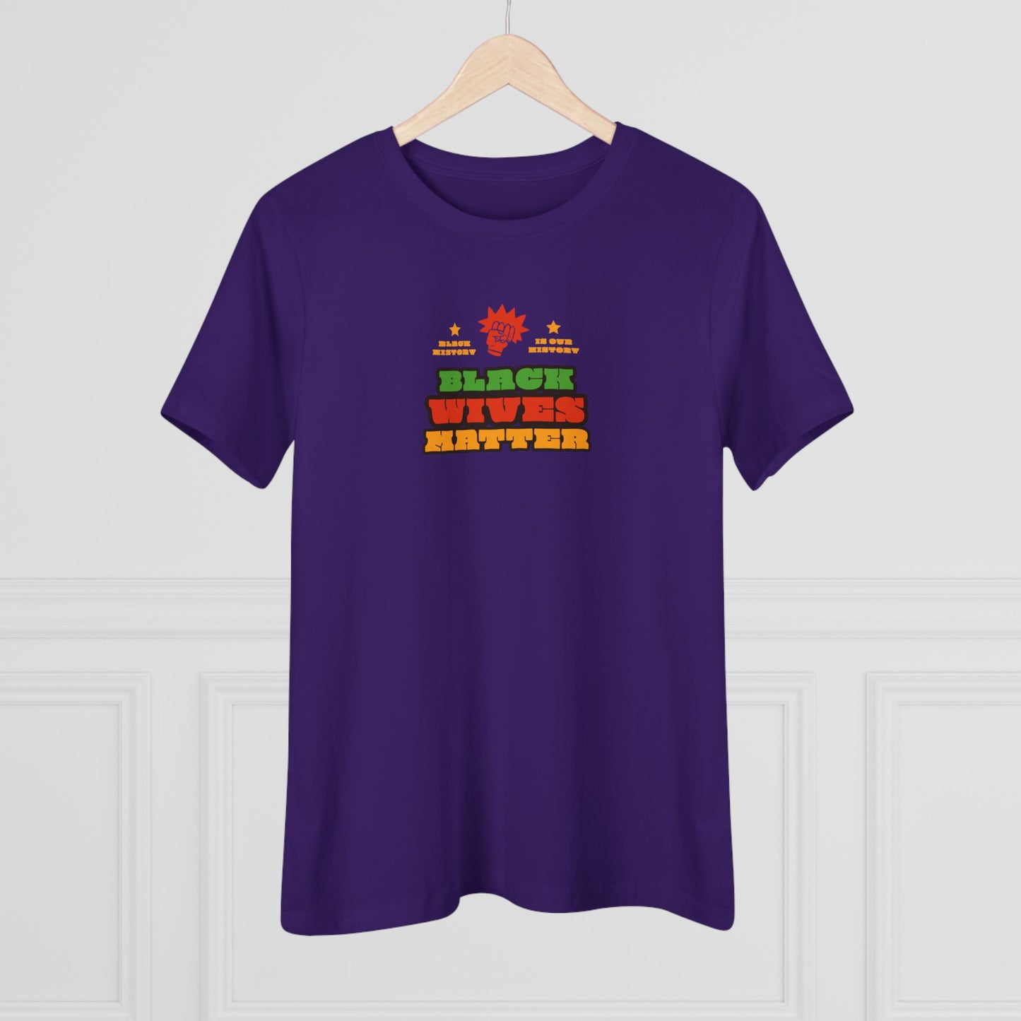 Black Wives Matter Women's Cotton Tee