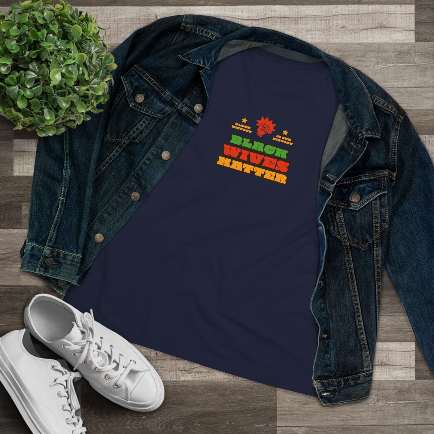 Black Wives Matter Women's Cotton Tee