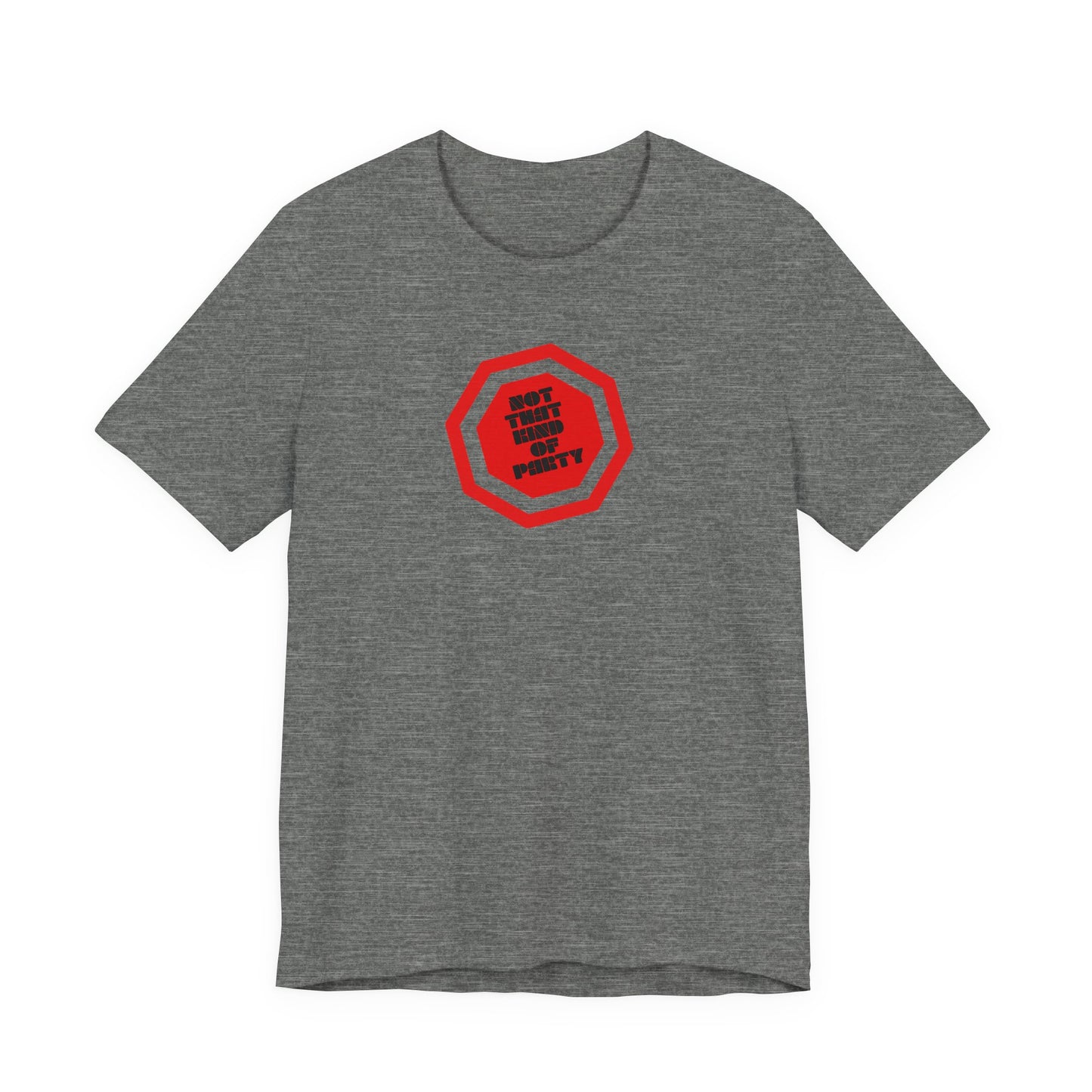 Not That Kind Of Party Red Unisex Jersey
