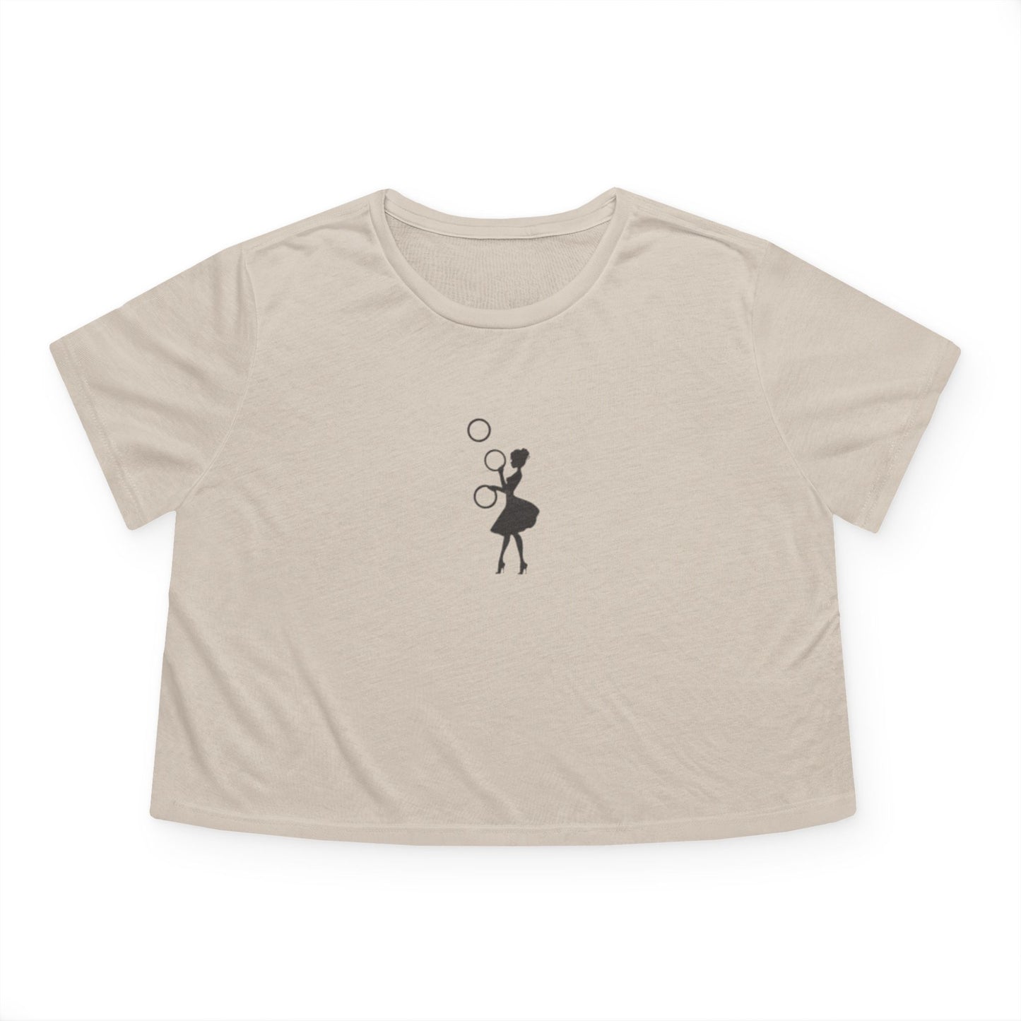 Female Juggler Flowy Crop Top