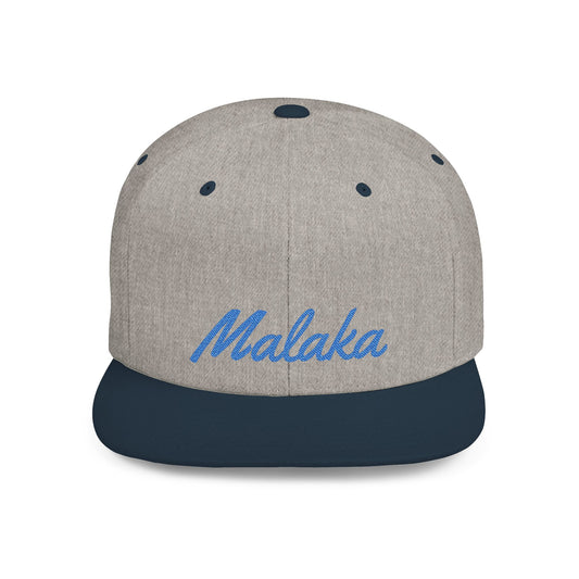 Malaka Flat Bill Snapback