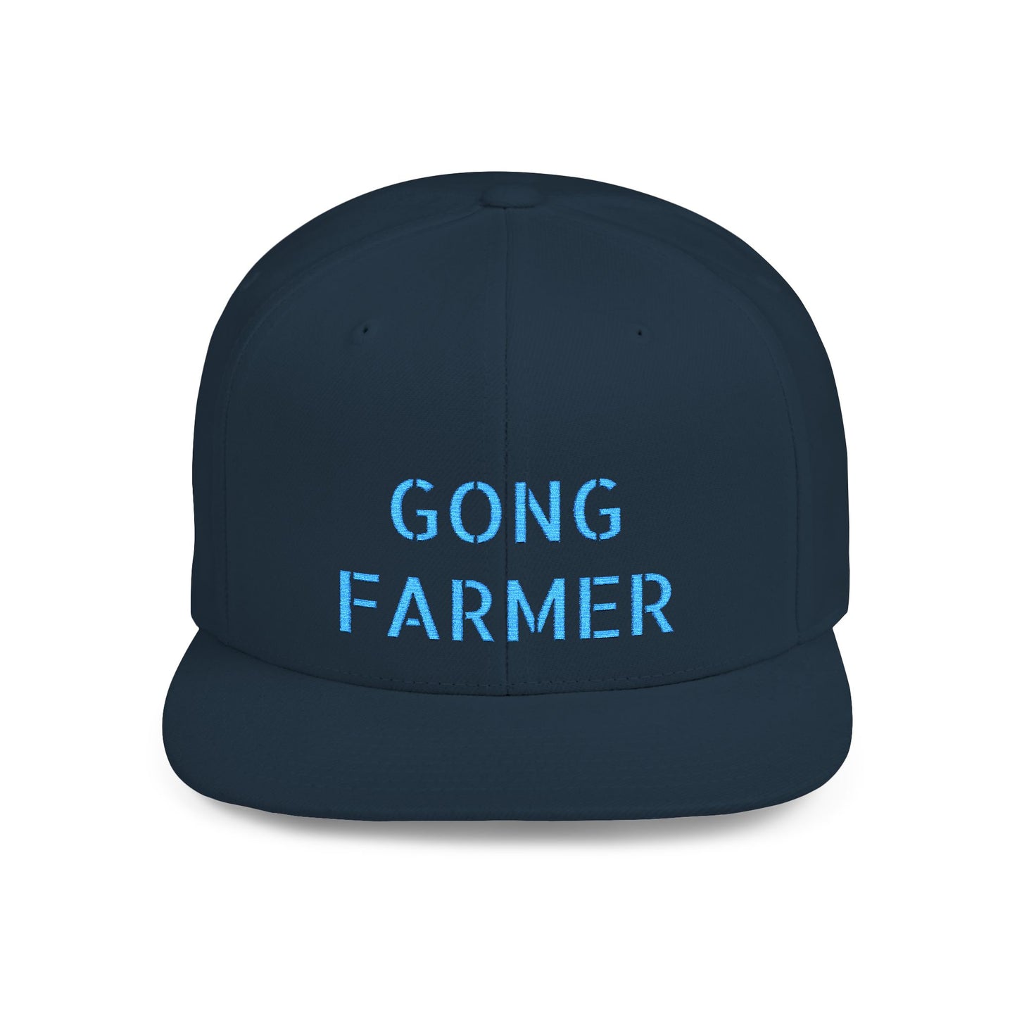 Gong Farmer Flat Bill Snapback