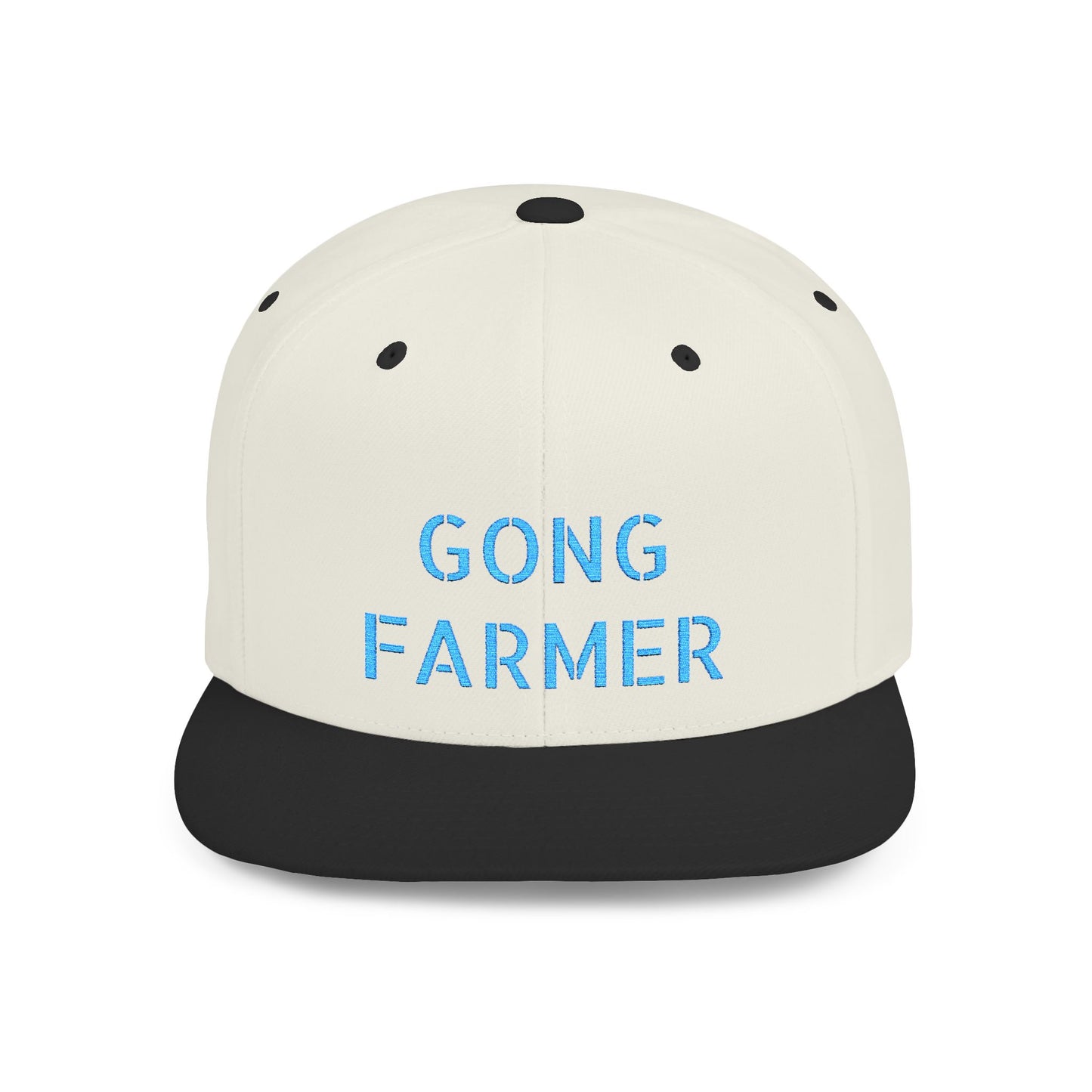 Gong Farmer Flat Bill Snapback