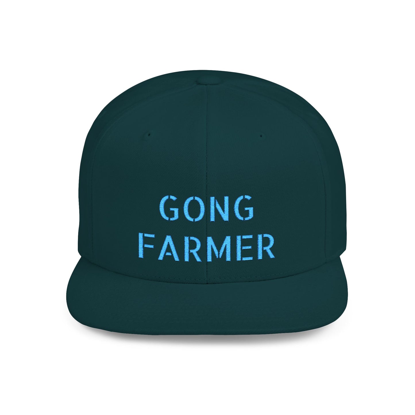 Gong Farmer Flat Bill Snapback