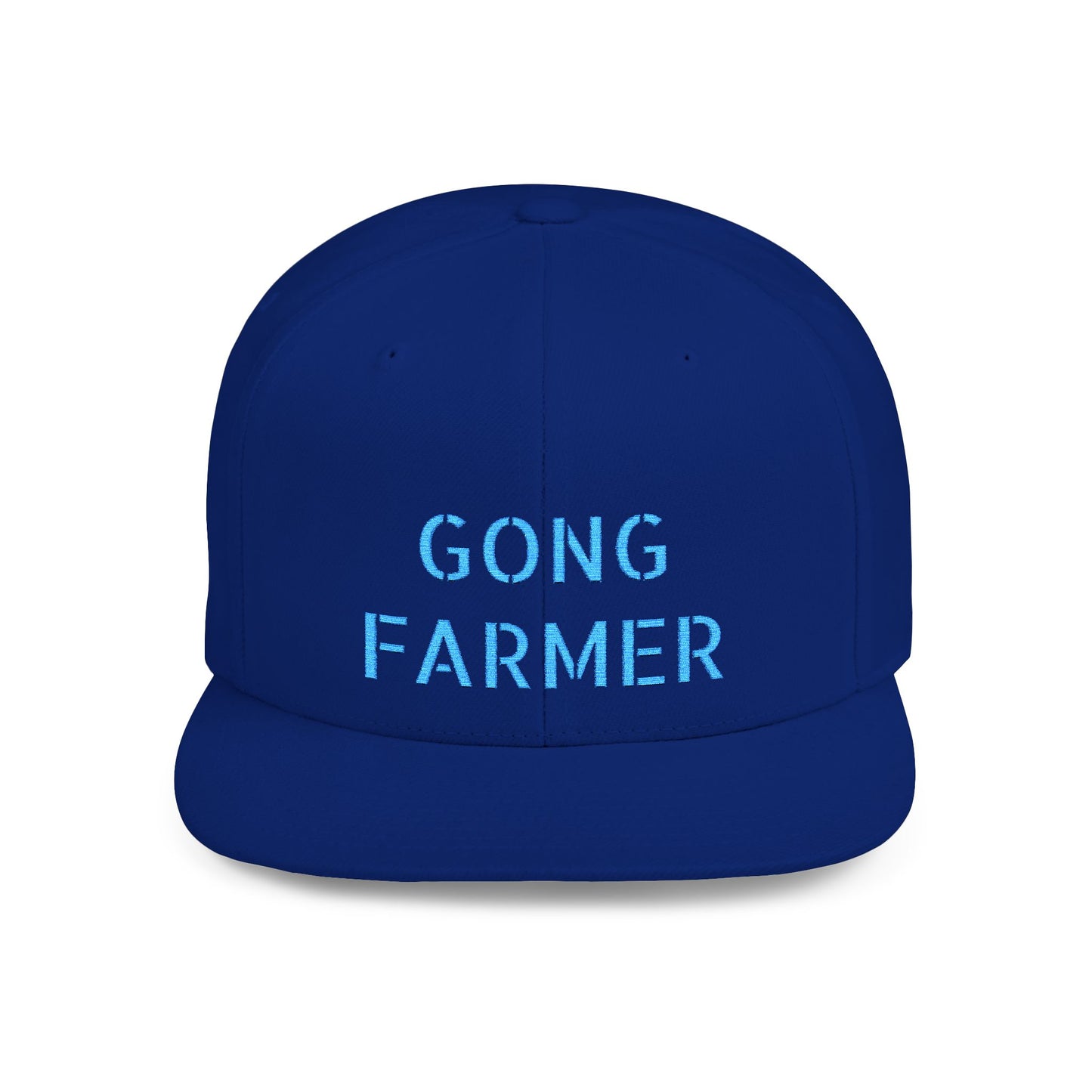 Gong Farmer Flat Bill Snapback