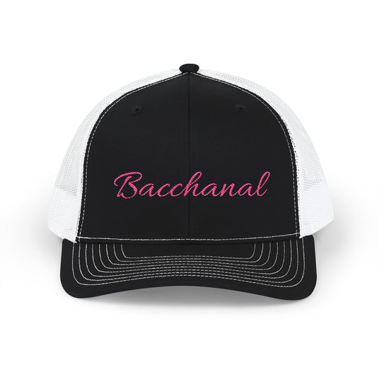 Bacchanal Snapback Trucker Cap