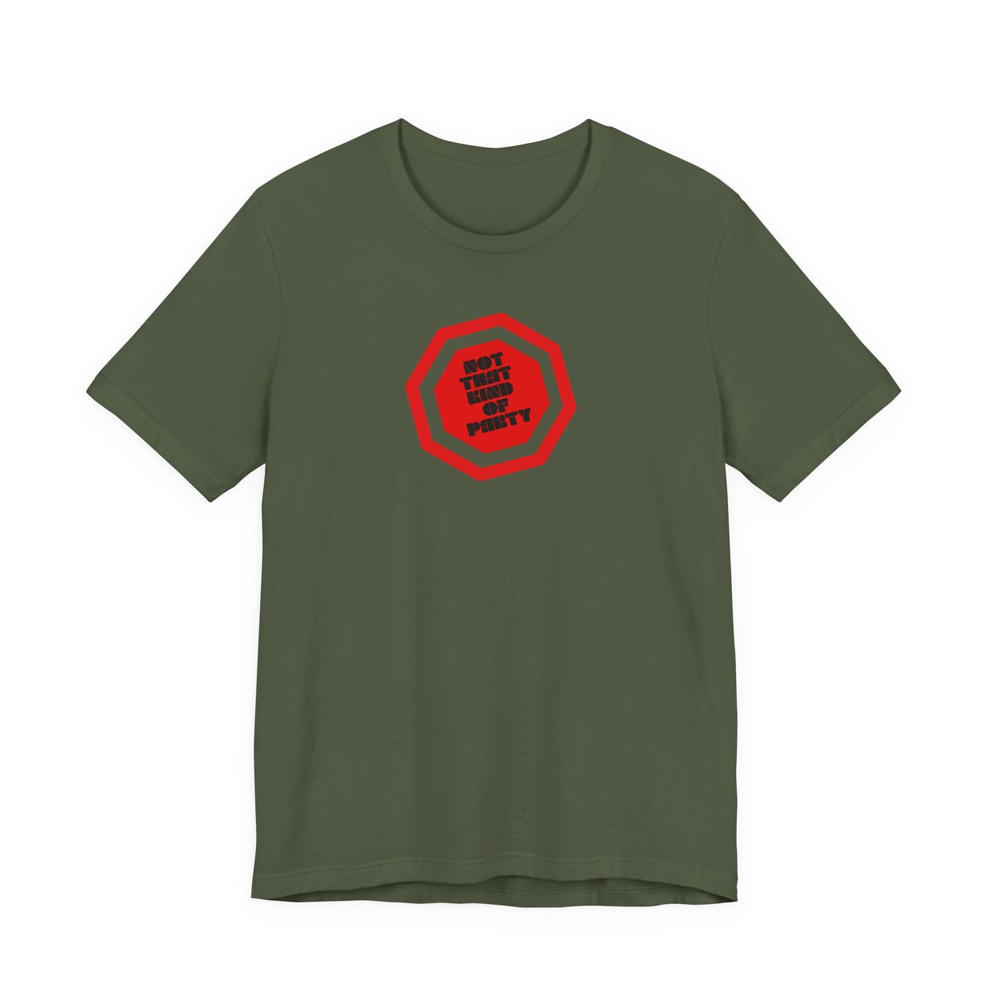 Not That Kind Of Party Red Unisex Jersey