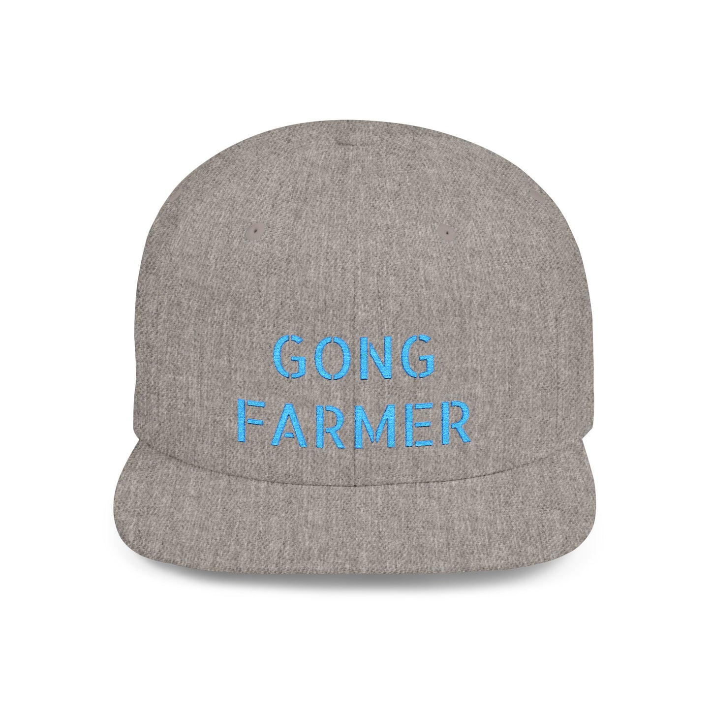 Gong Farmer Flat Bill Snapback