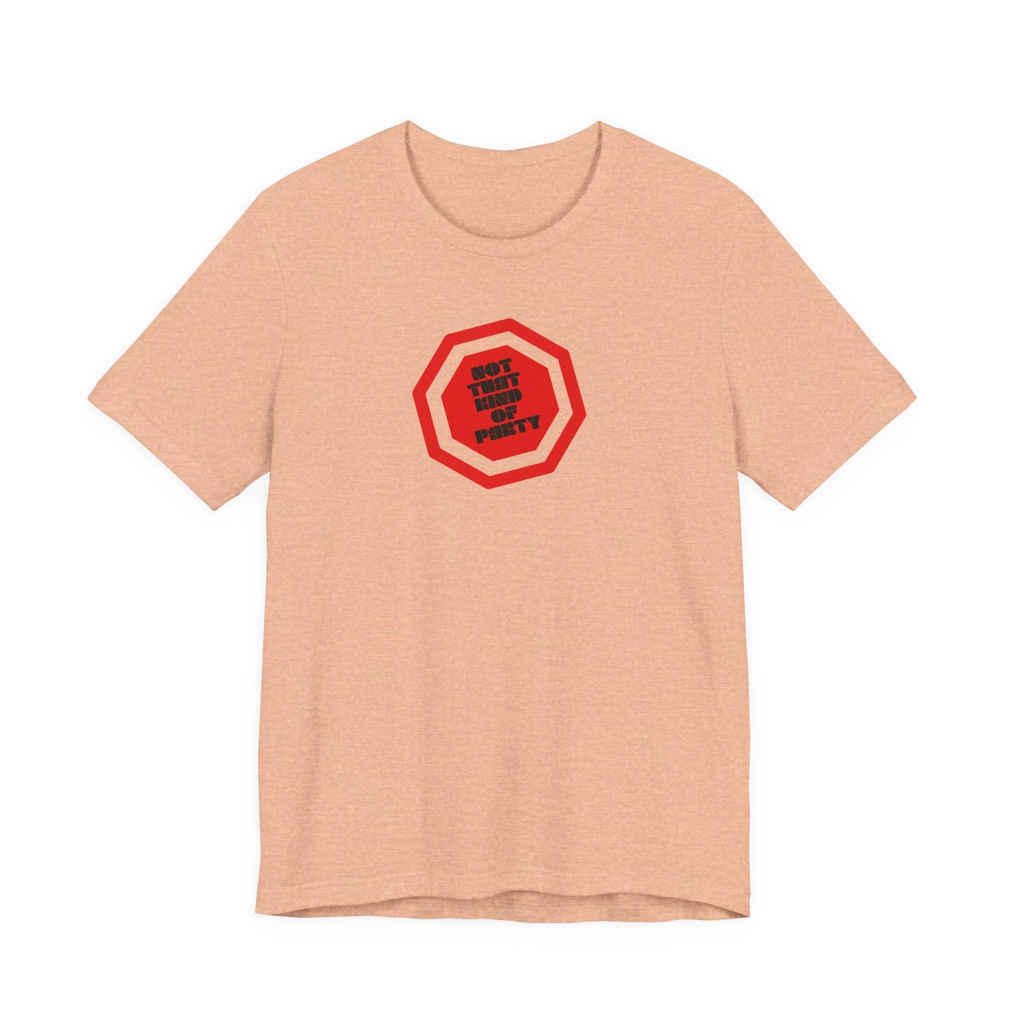 Not That Kind Of Party Red Unisex Jersey