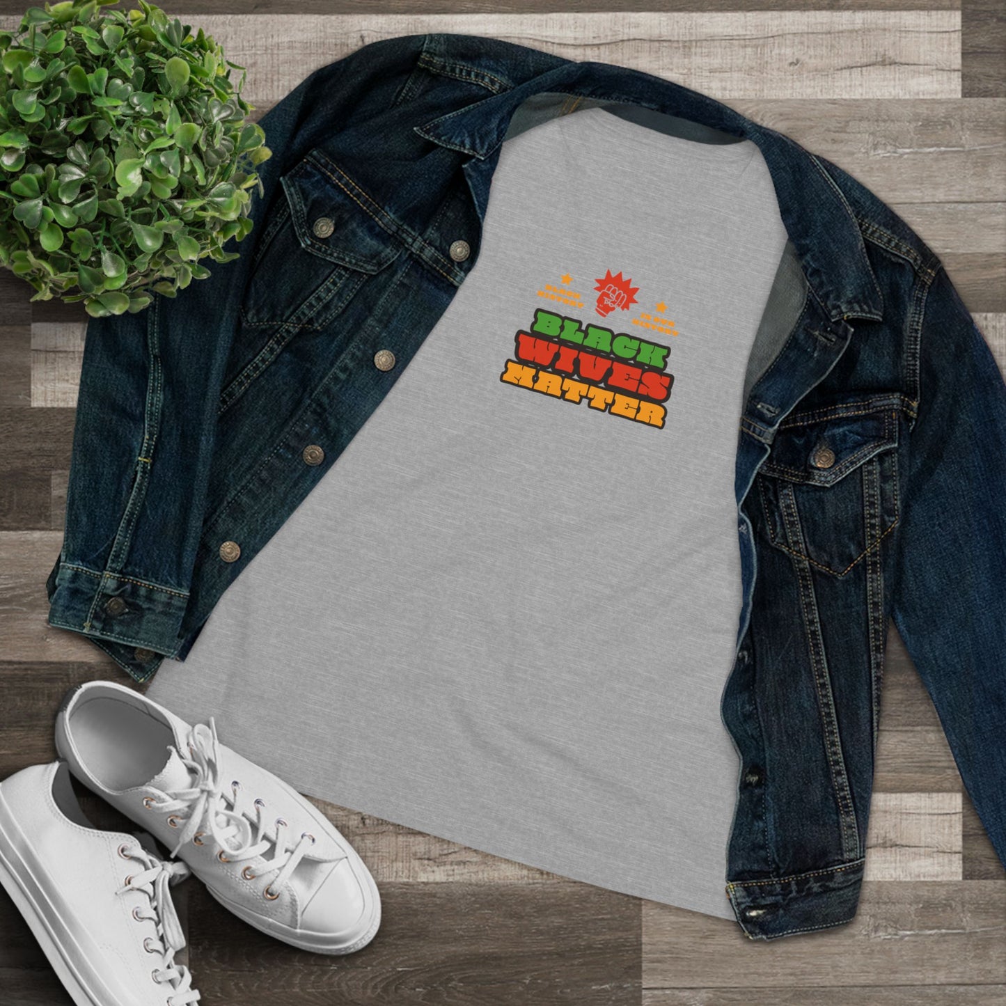 Black Wives Matter Women's Cotton Tee