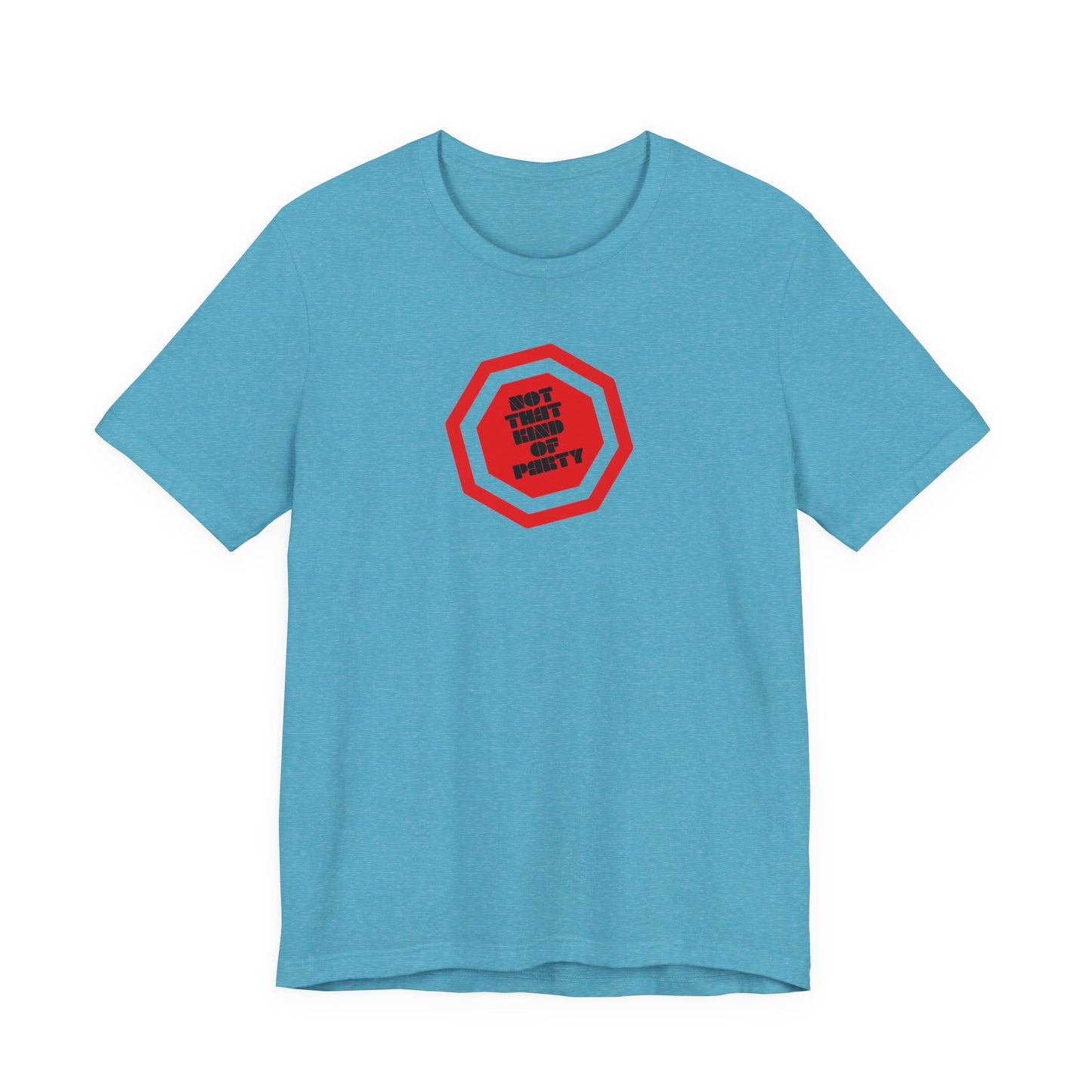 Not That Kind Of Party Red Unisex Jersey