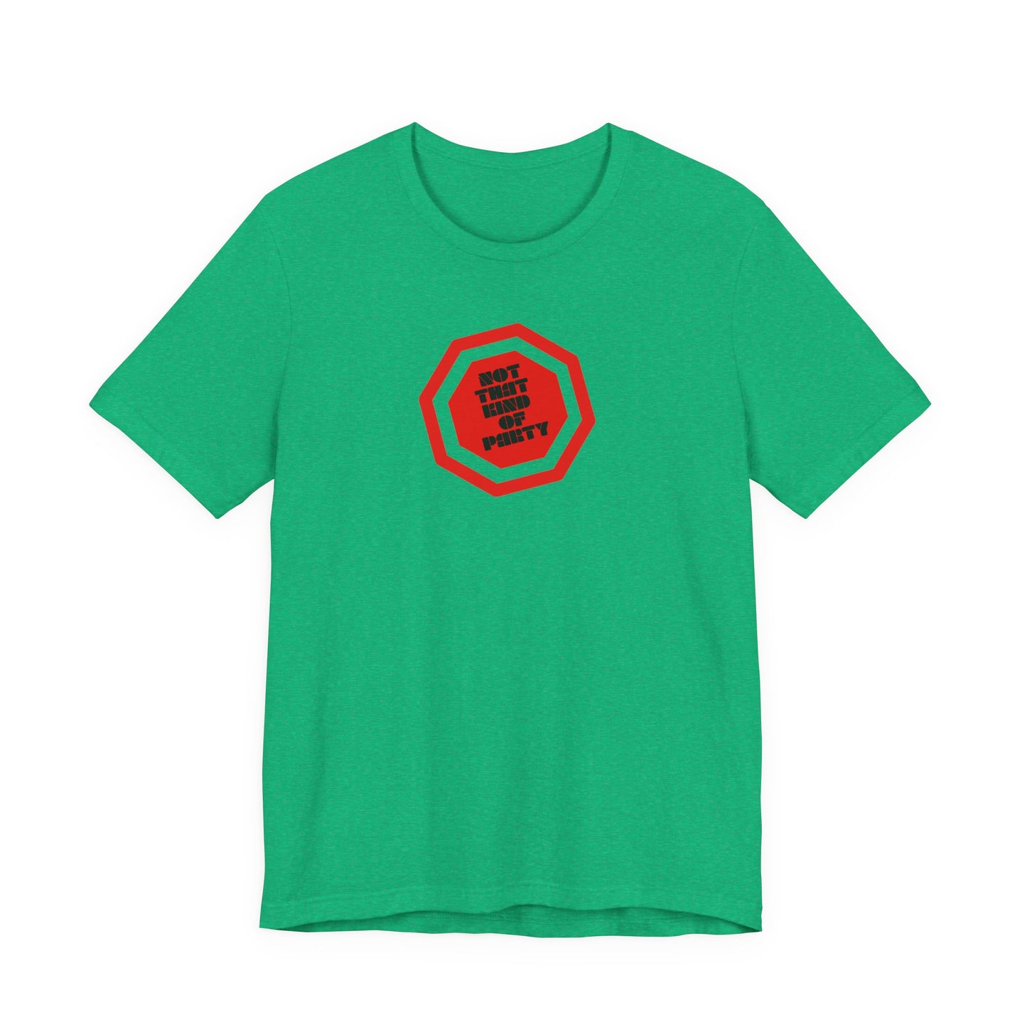 Not That Kind Of Party Red Unisex Jersey