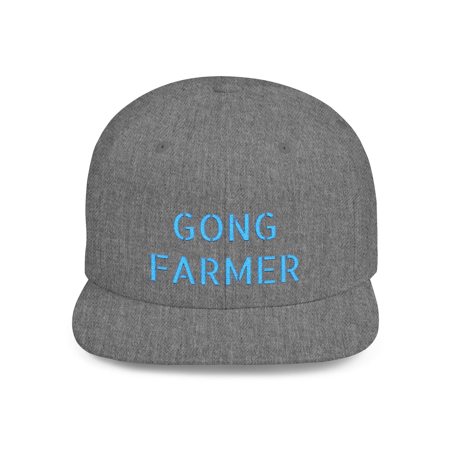 Gong Farmer Flat Bill Snapback