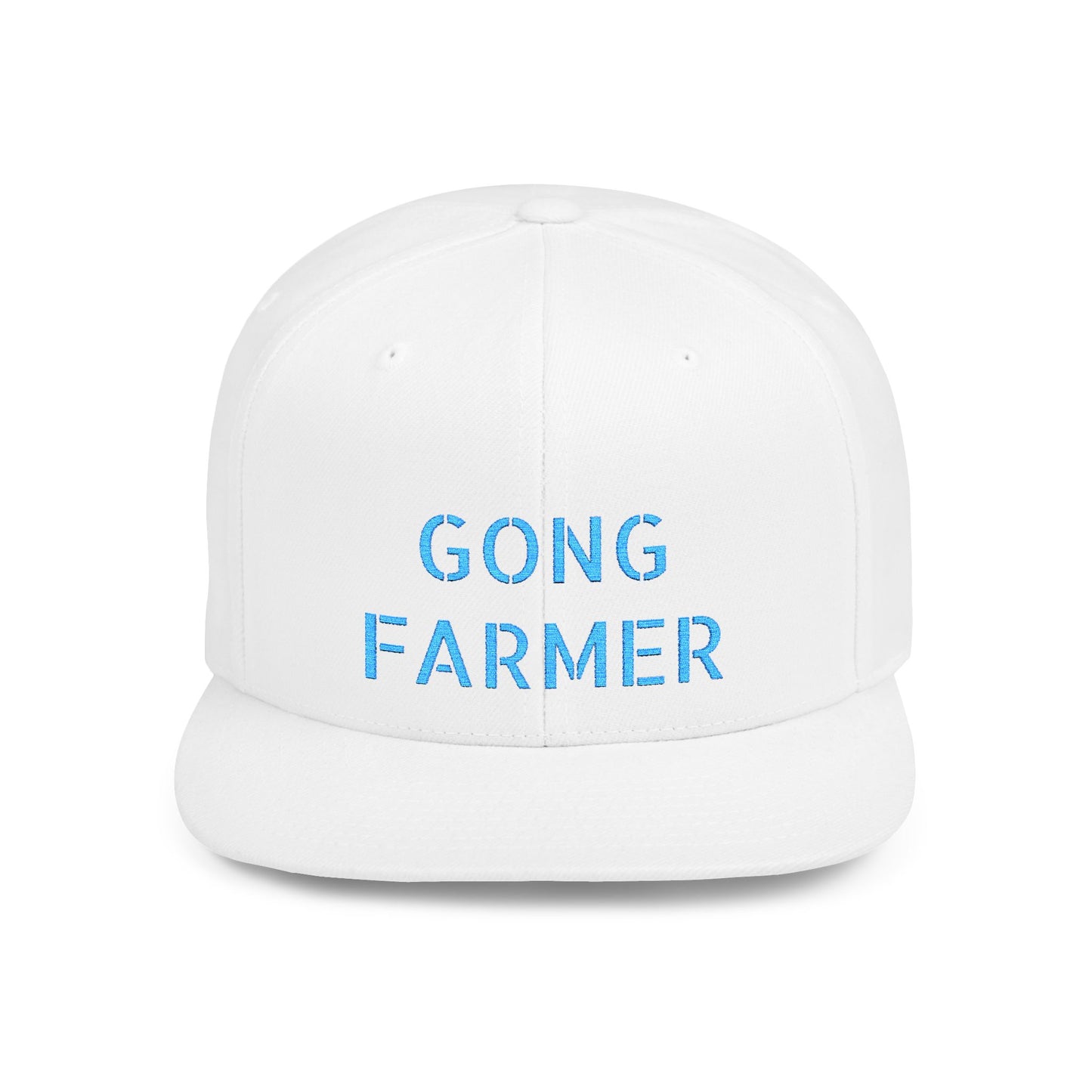 Gong Farmer Flat Bill Snapback