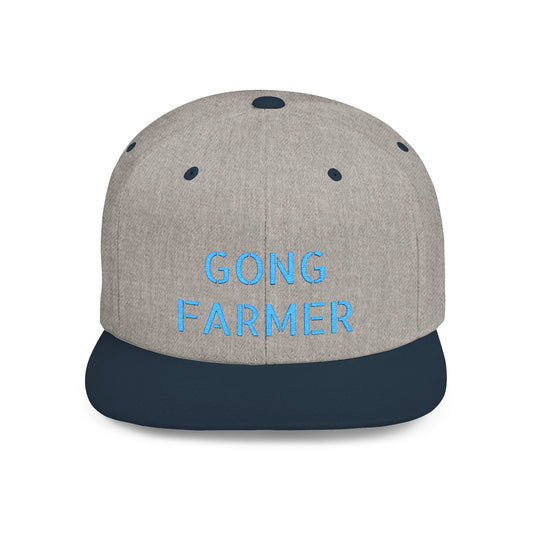 Gong Farmer Flat Bill Snapback