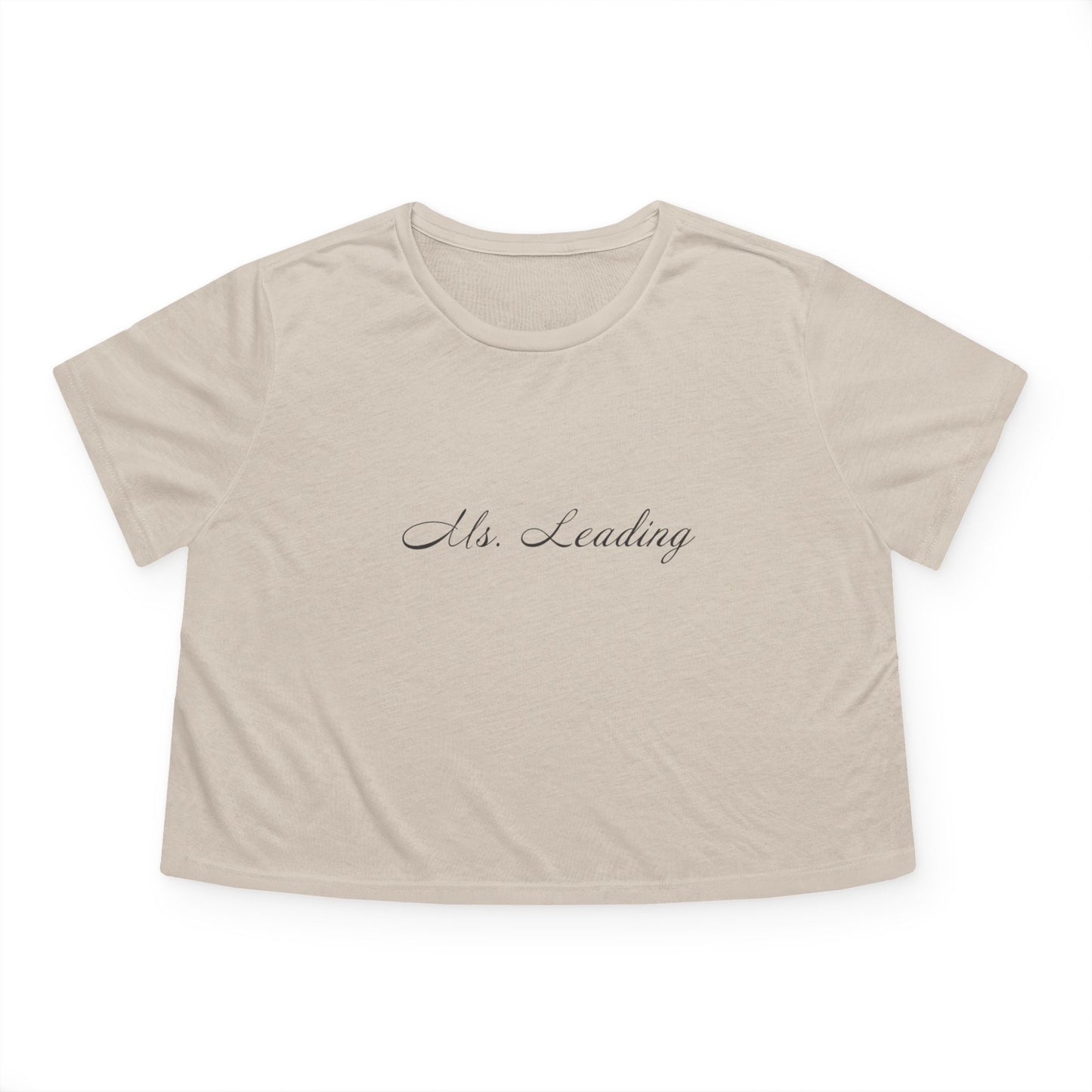 'MS.LEADING' Flowy Crop Top