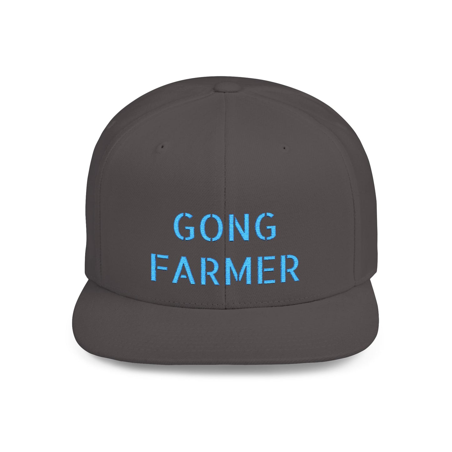 Gong Farmer Flat Bill Snapback