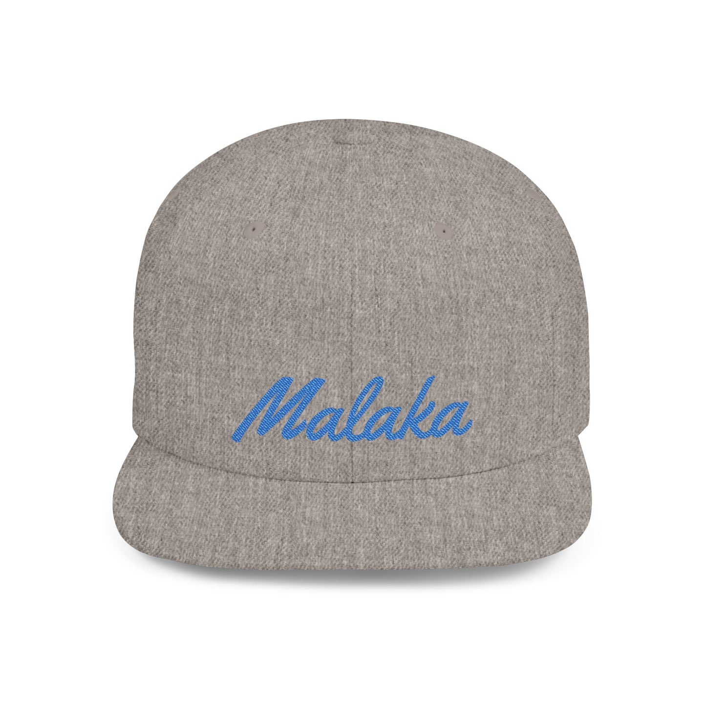 Malaka Flat Bill Snapback