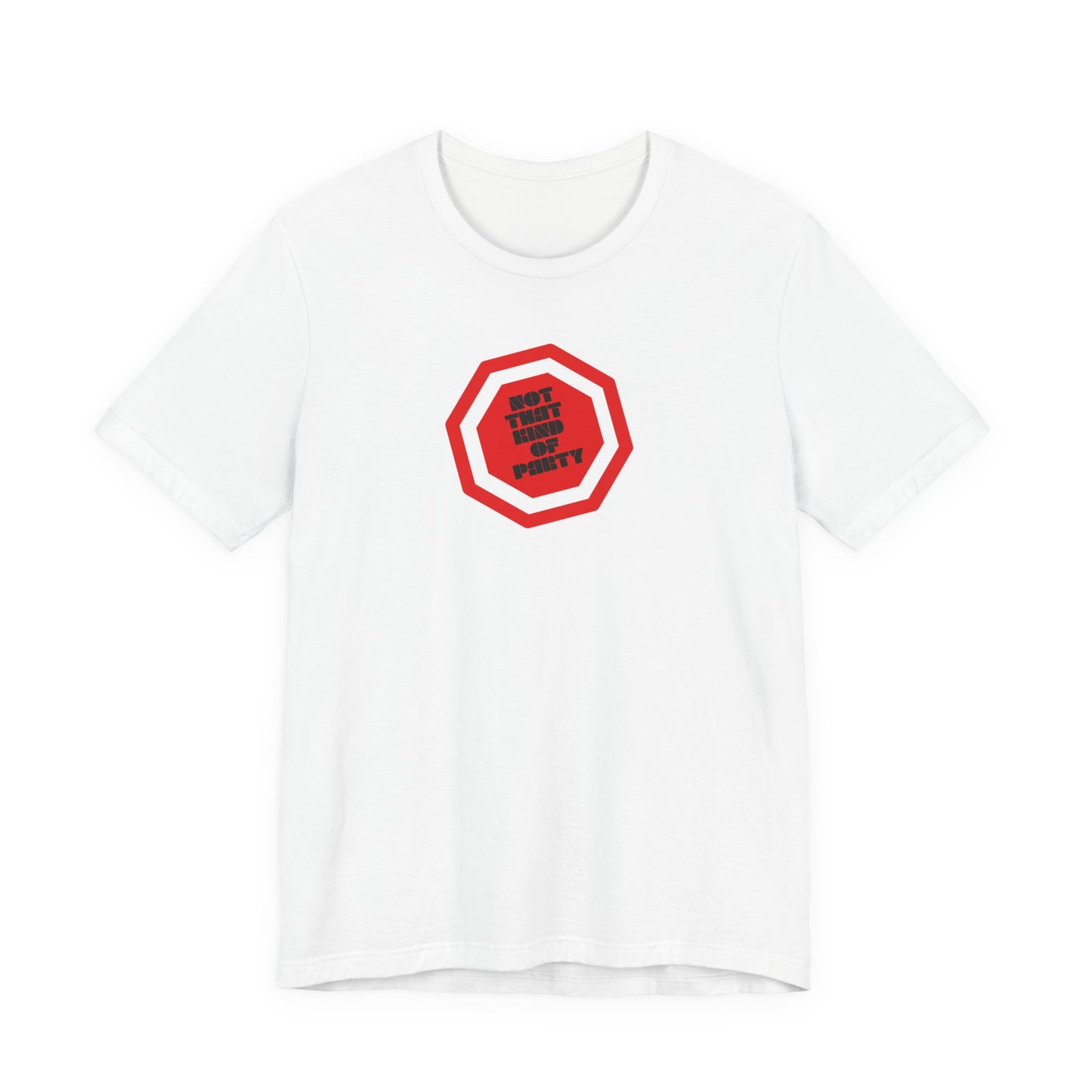 Not That Kind Of Party Red Unisex Jersey