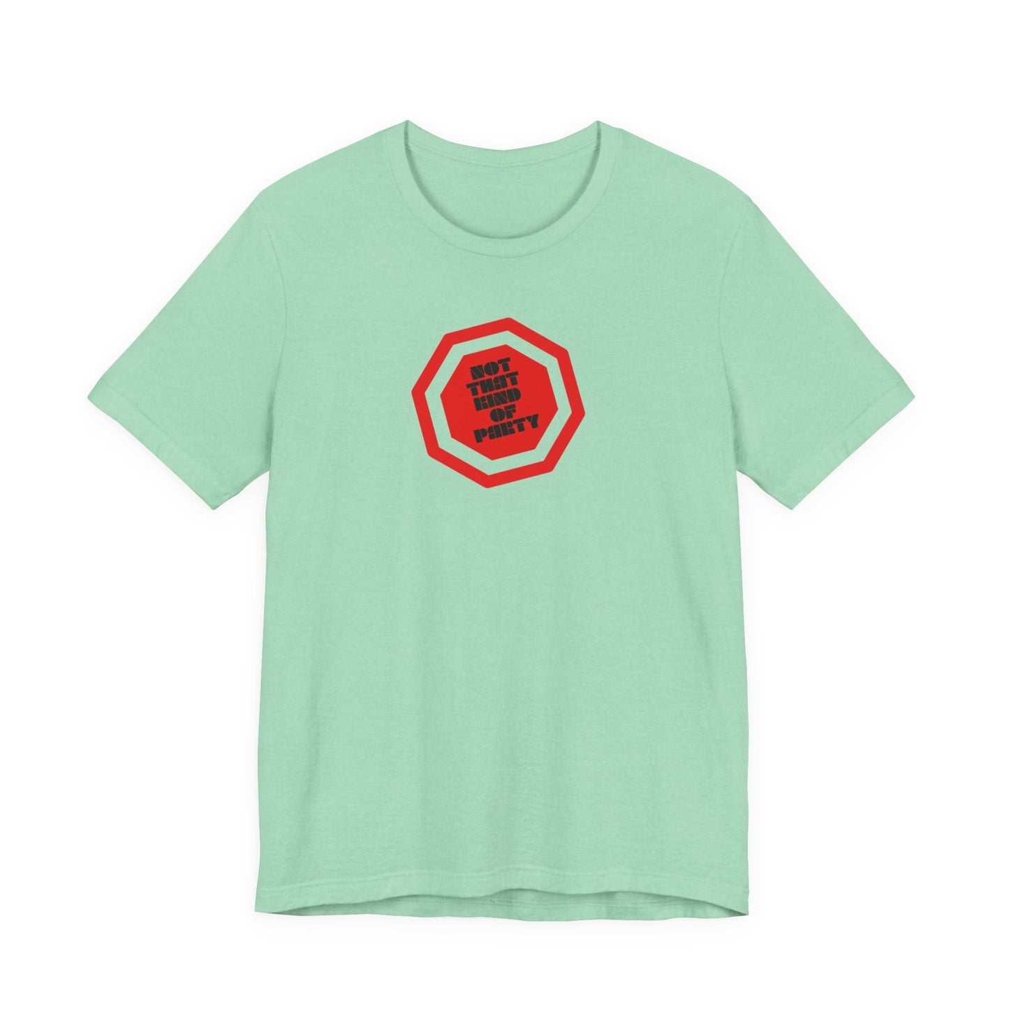 Not That Kind Of Party Red Unisex Jersey