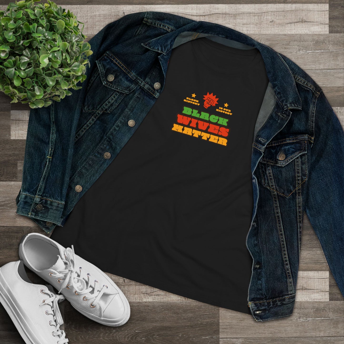 Black Wives Matter Women's Cotton Tee