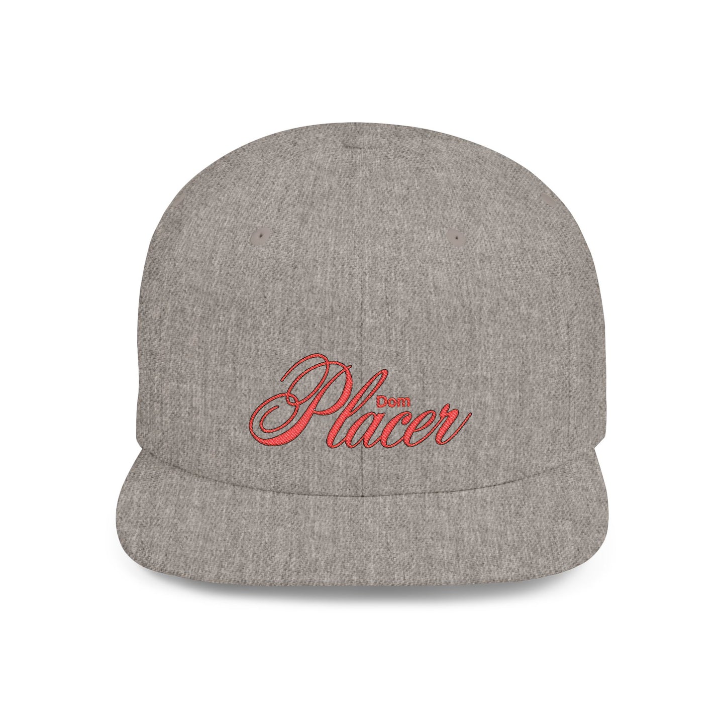 Dom Placer Flat Bill Snapback