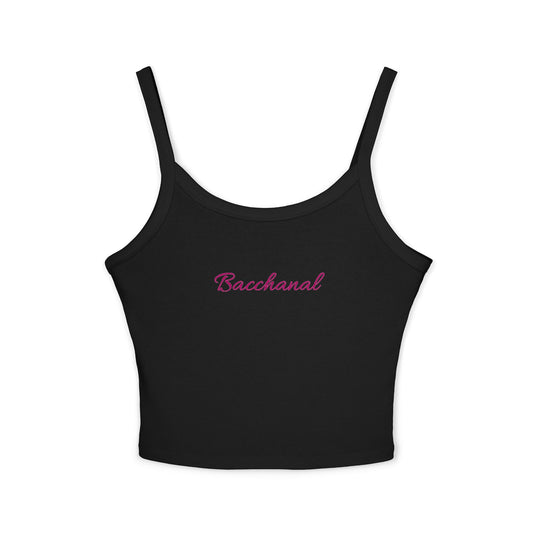 Bacchanal Women's Spaghetti Strap Tank Top