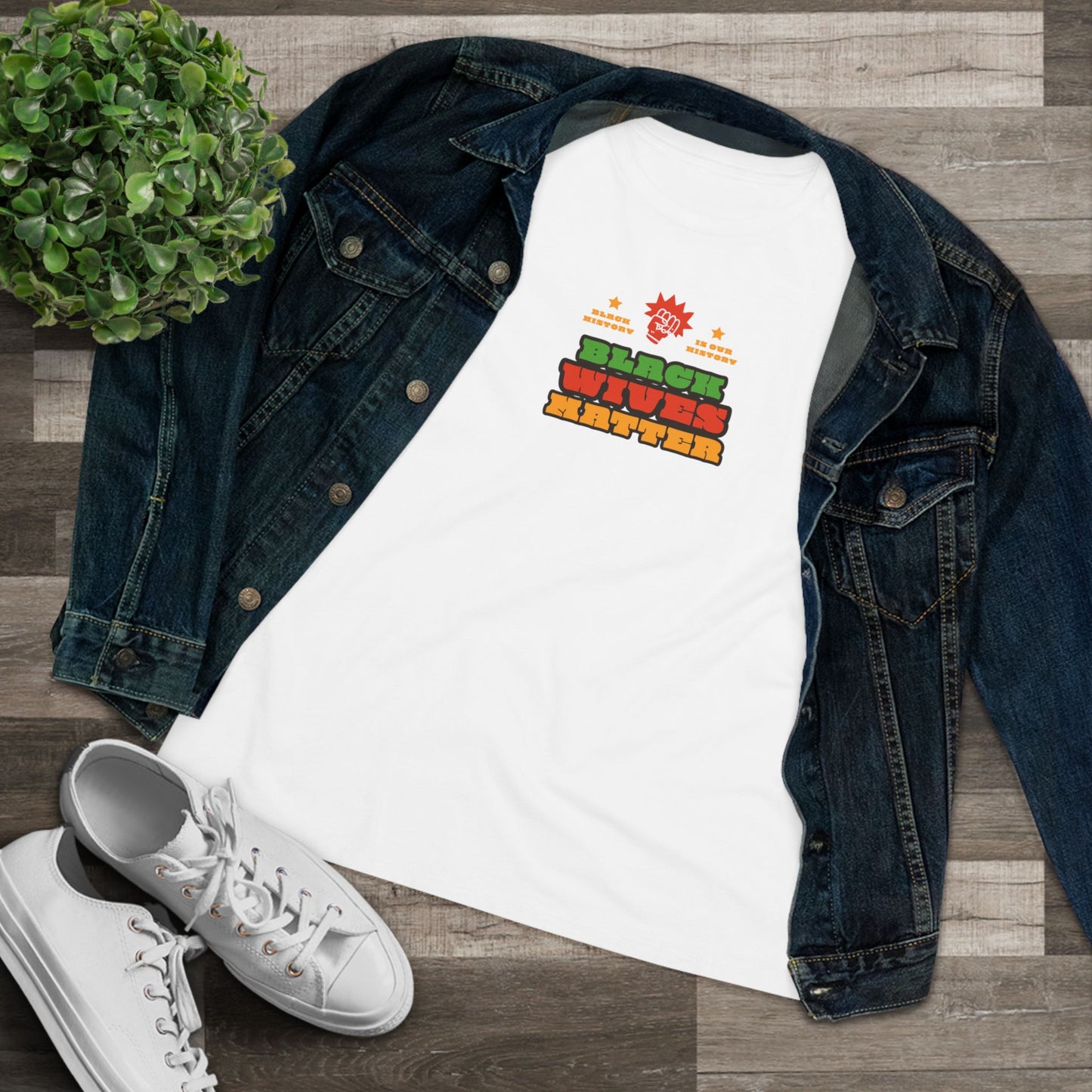 Black Wives Matter Women's Cotton Tee