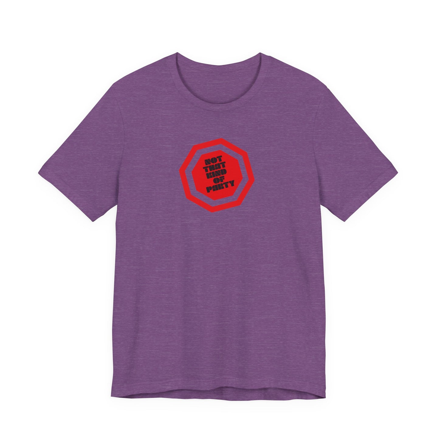 Not That Kind Of Party Red Unisex Jersey
