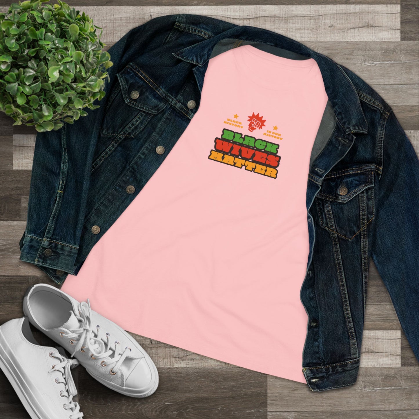 Black Wives Matter Women's Cotton Tee