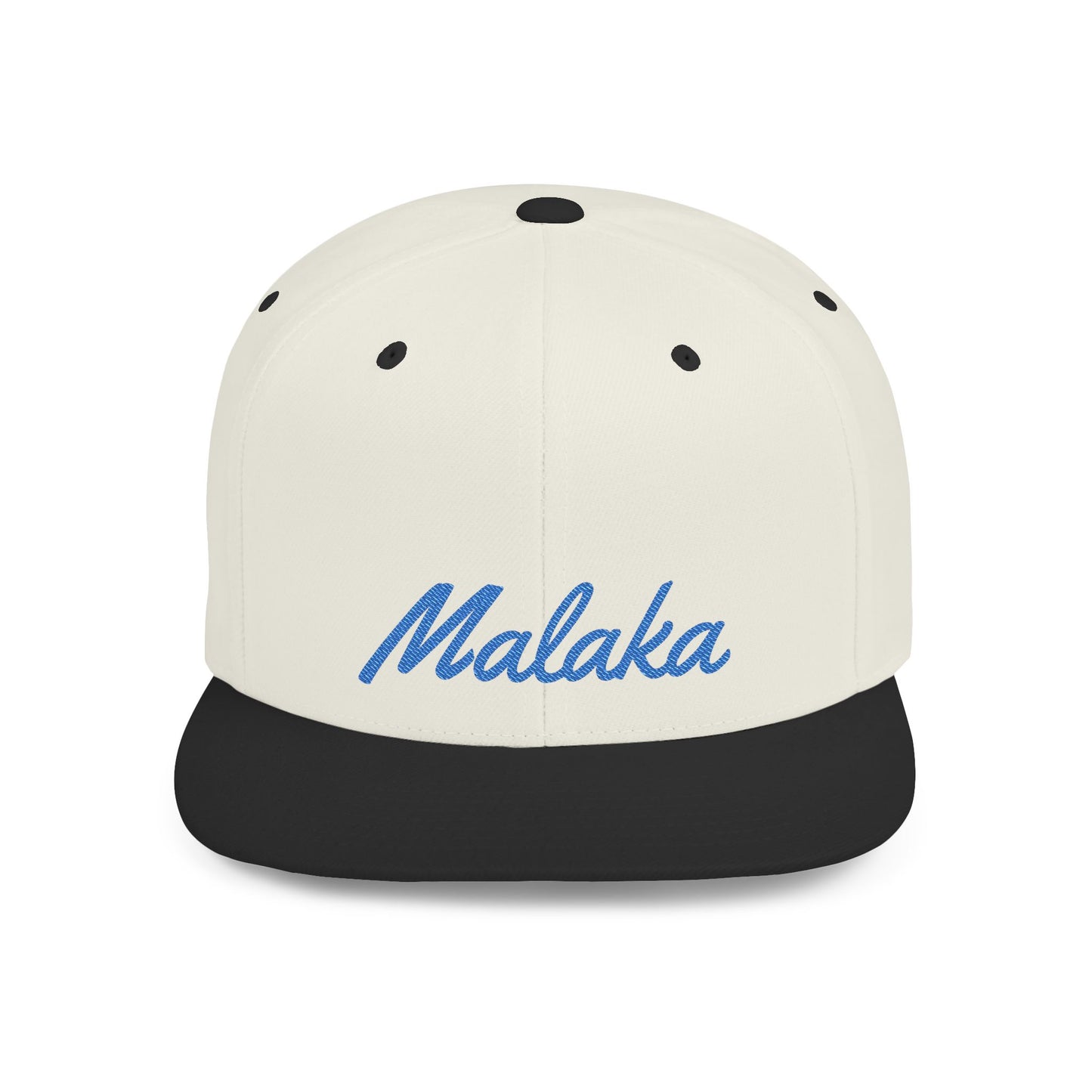Malaka Flat Bill Snapback