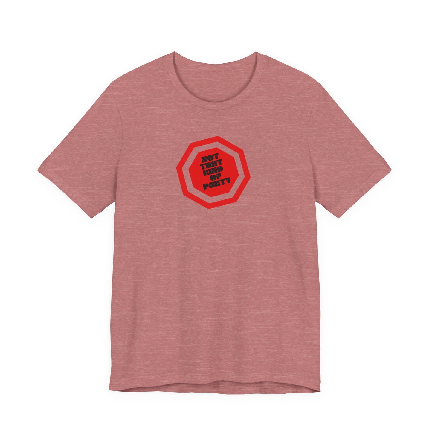 Not That Kind Of Party Red Unisex Jersey