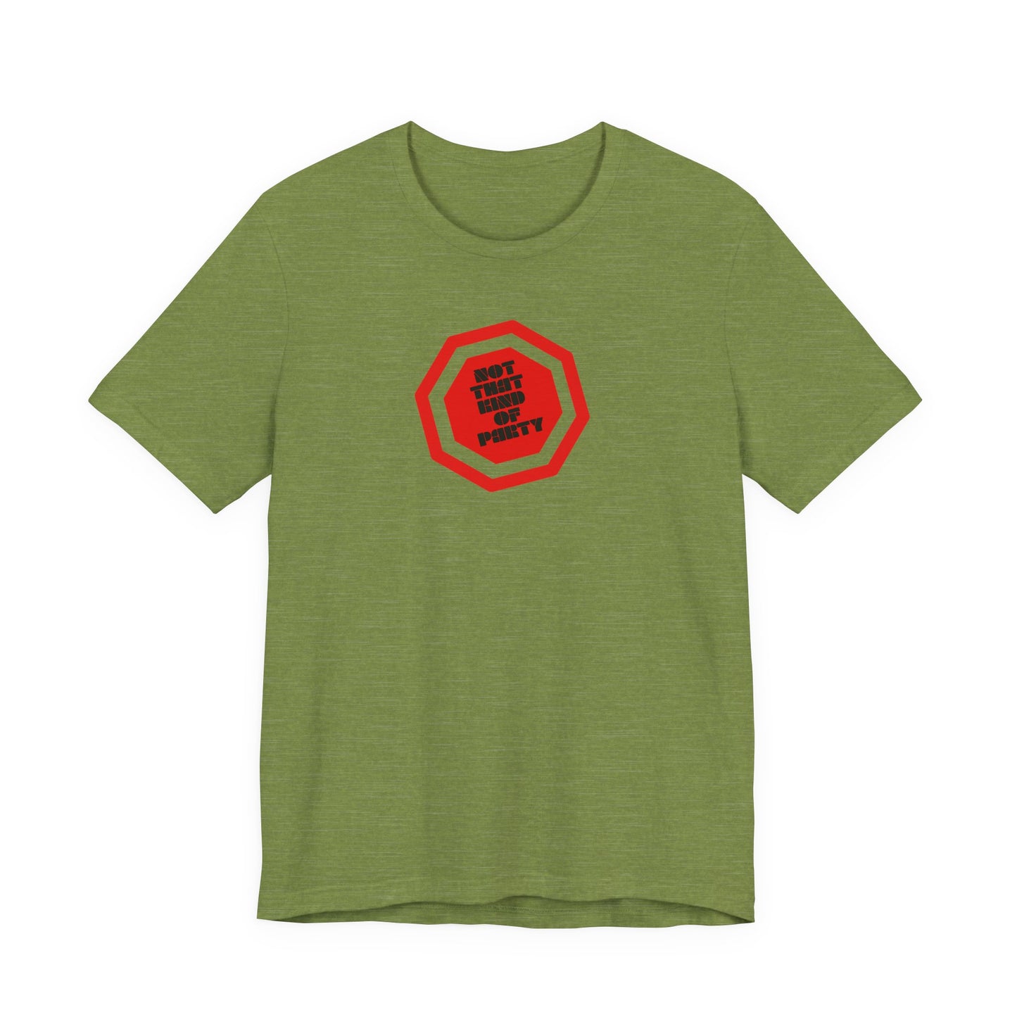 Not That Kind Of Party Red Unisex Jersey