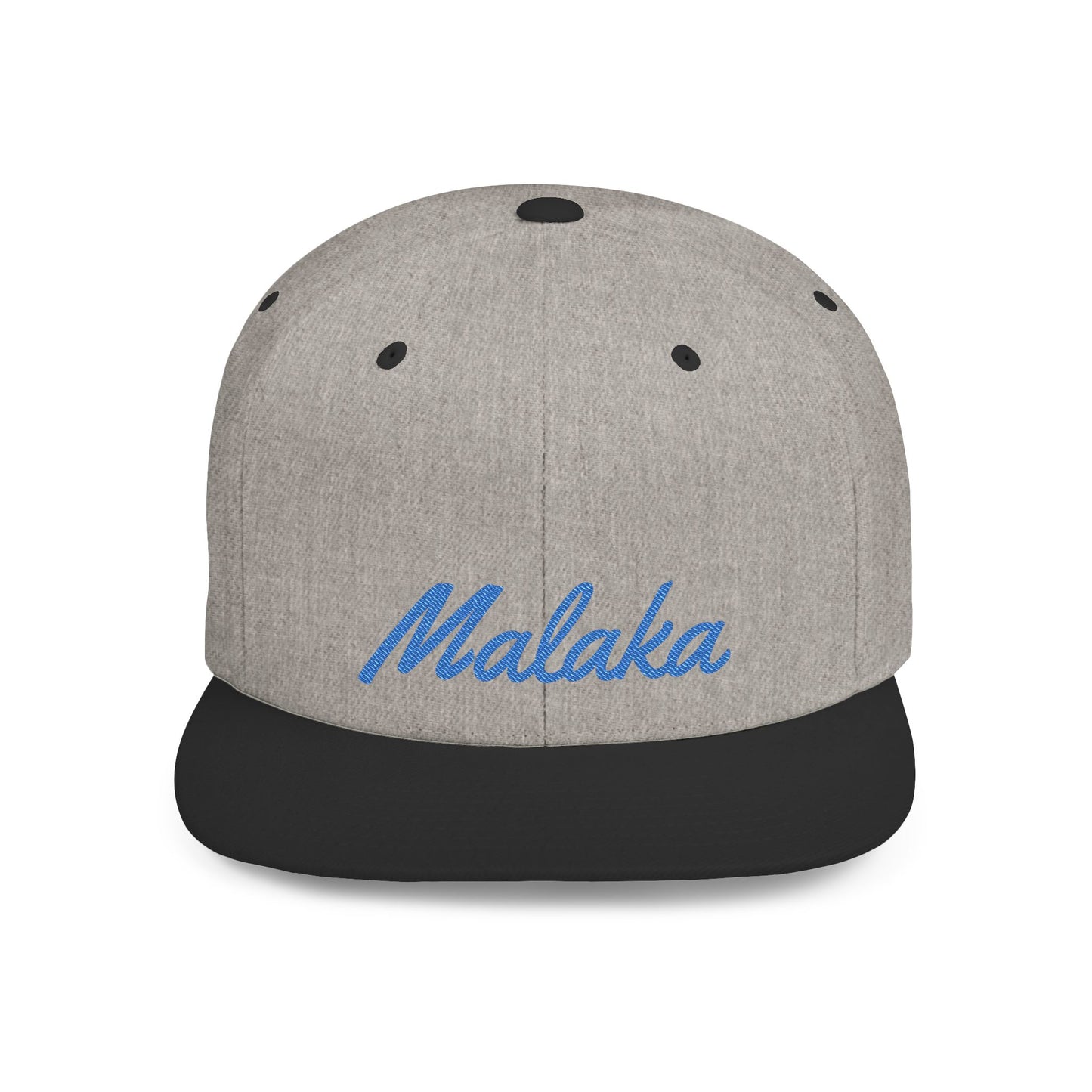 Malaka Flat Bill Snapback