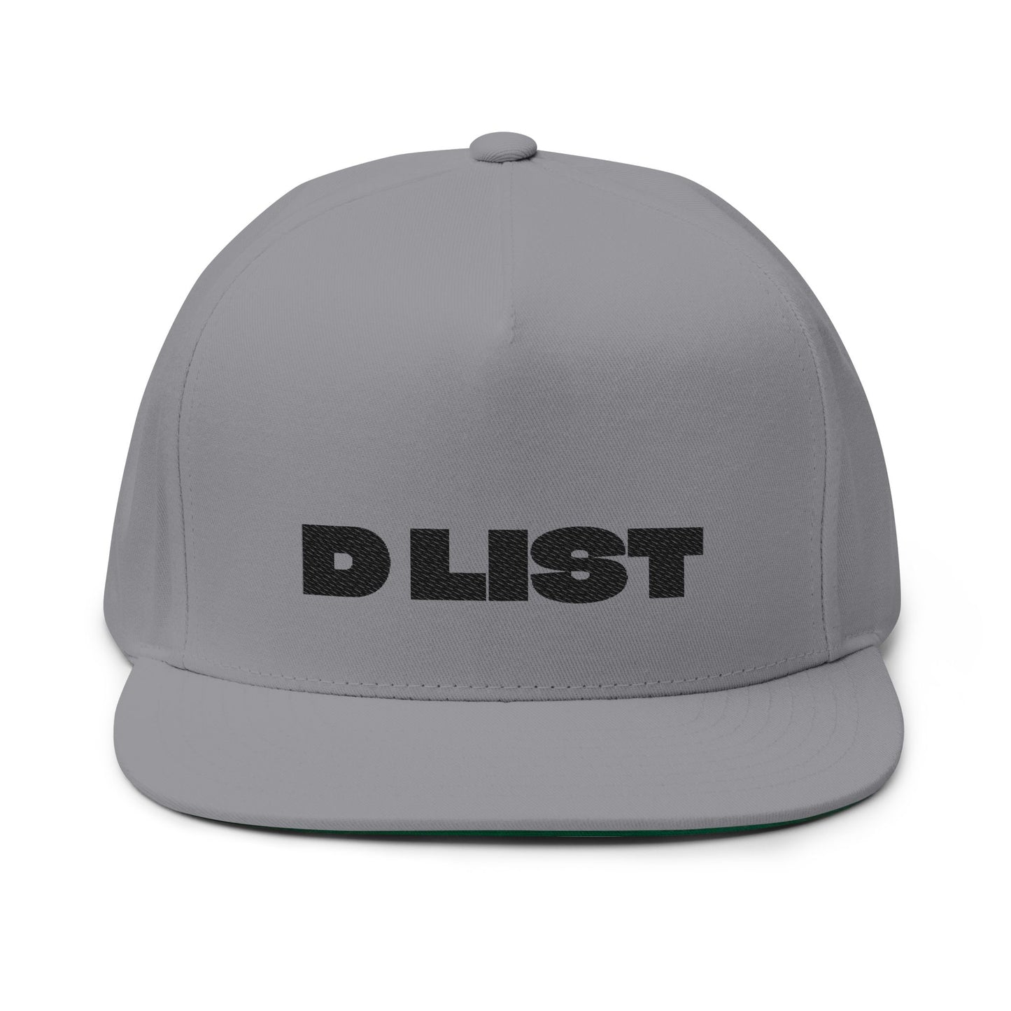 D LIST Flat Bill Cap