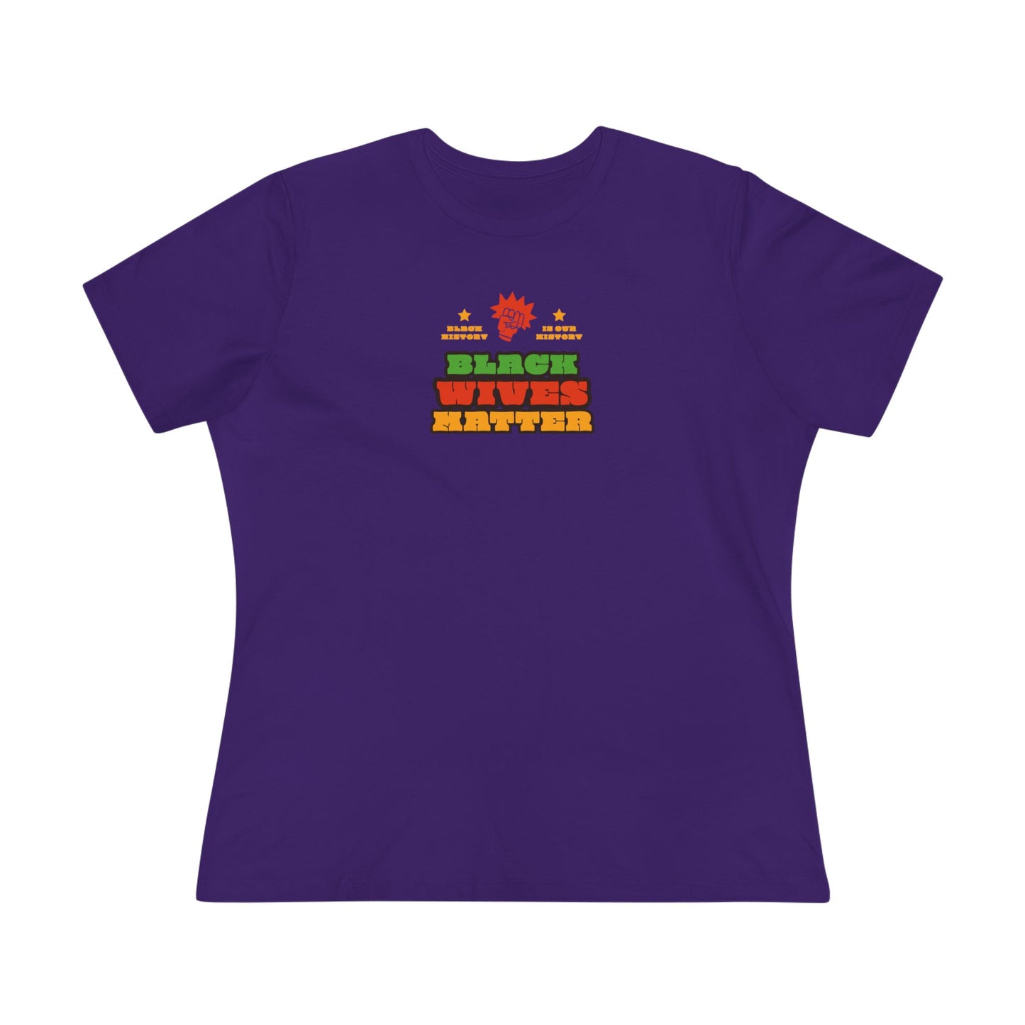 Black Wives Matter Women's Cotton Tee