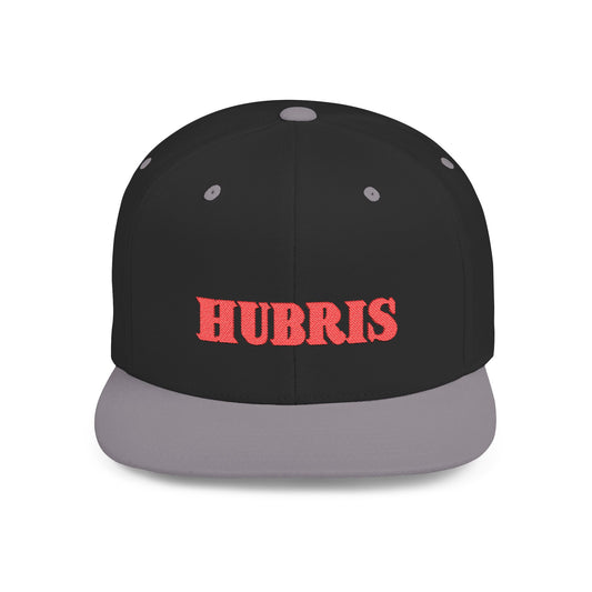 Hubris Flat Bill Snapback