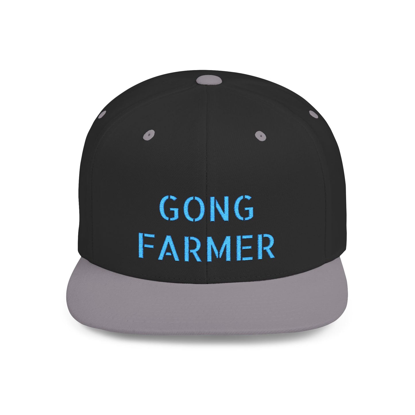 Gong Farmer Flat Bill Snapback