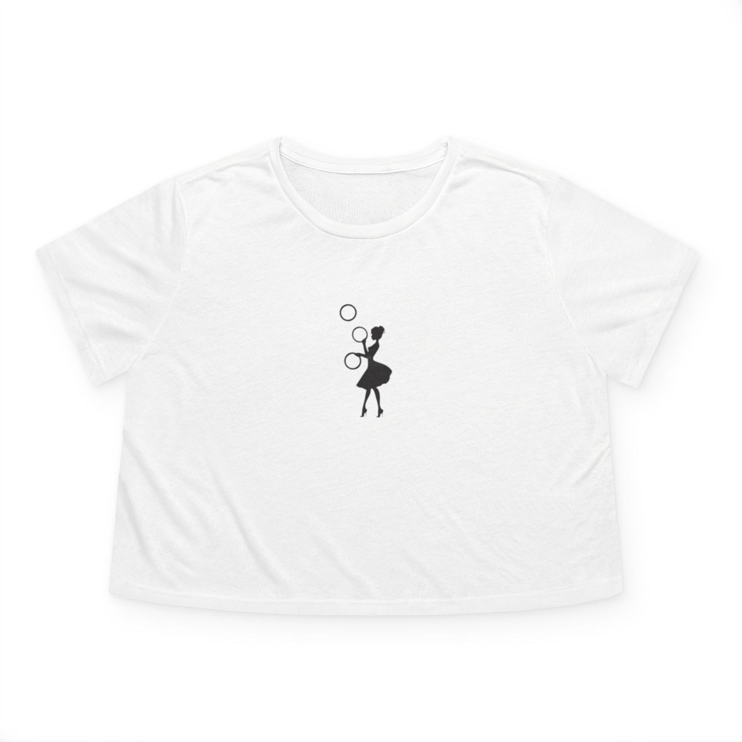 Female Juggler Flowy Crop Top