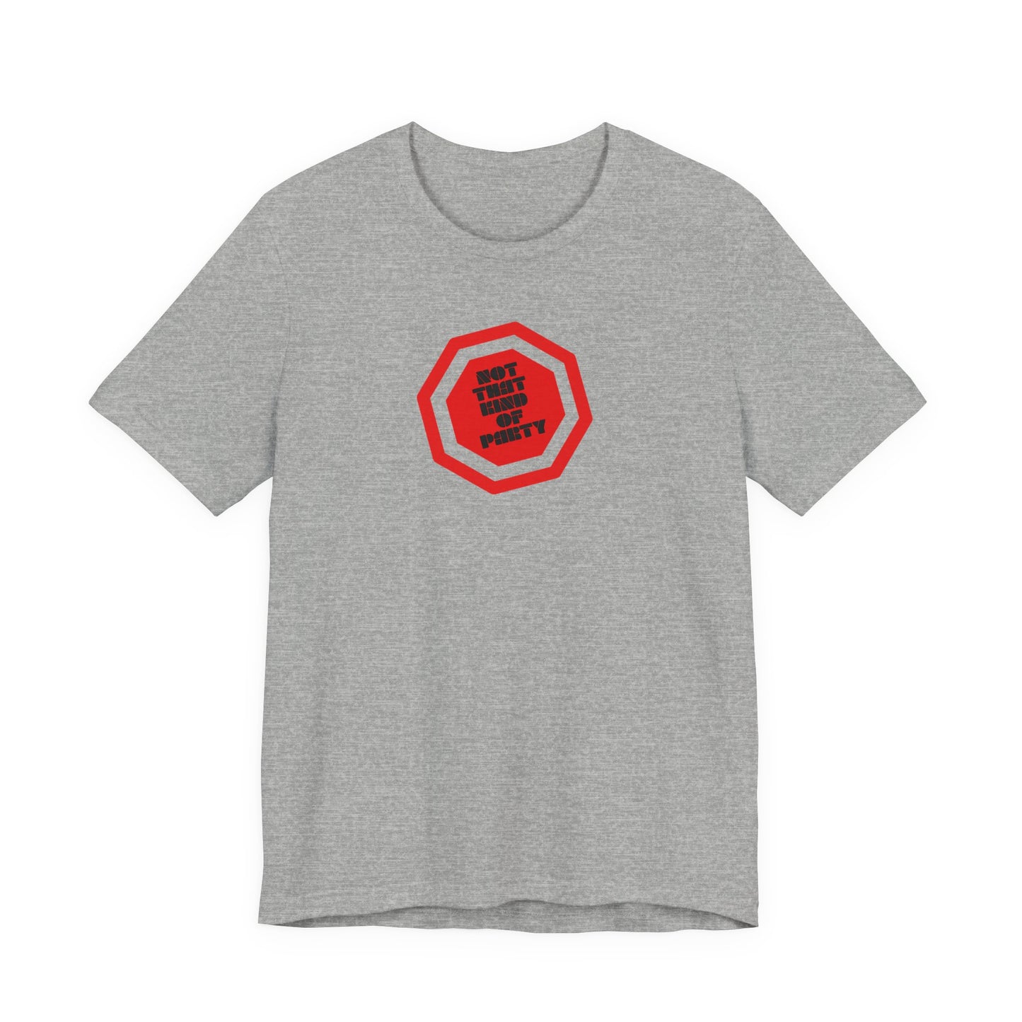 Not That Kind Of Party Red Unisex Jersey