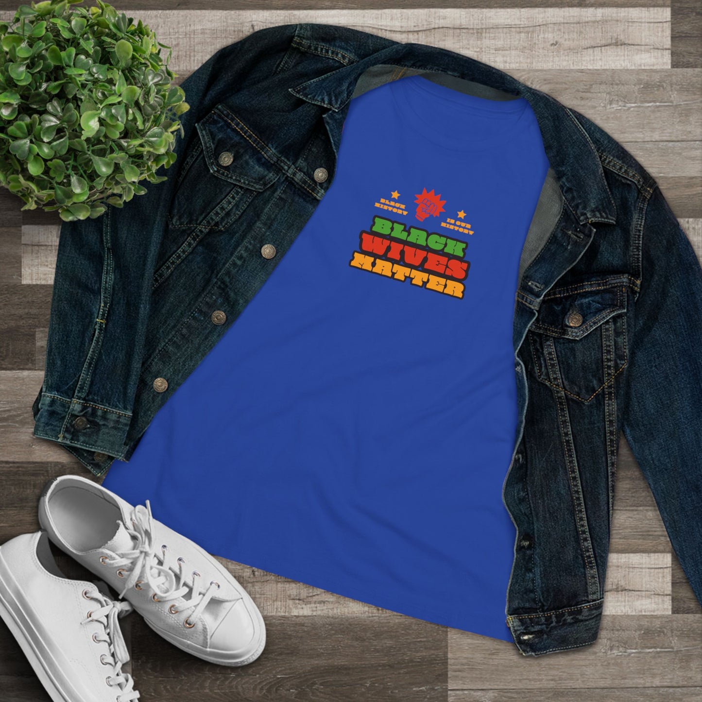 Black Wives Matter Women's Cotton Tee