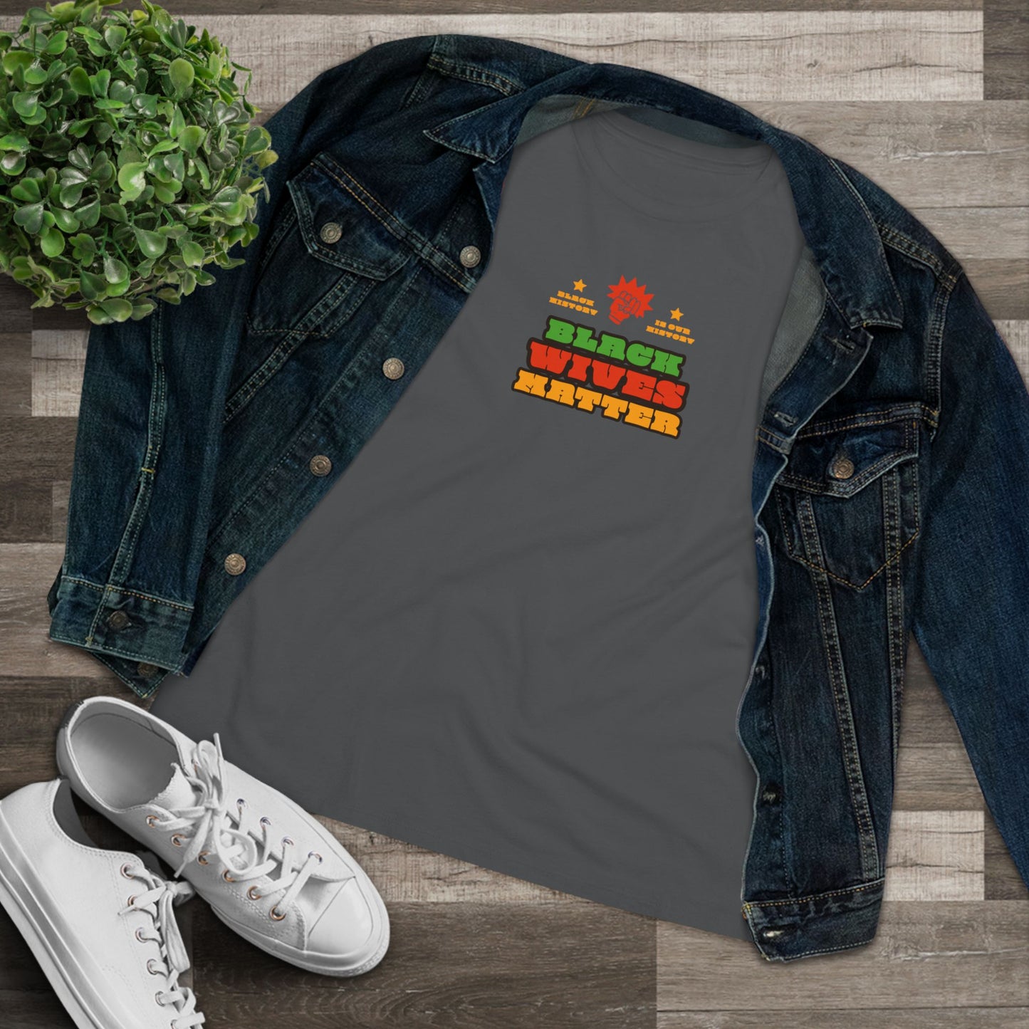 Black Wives Matter Women's Cotton Tee