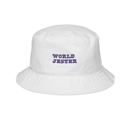 World Jester Embroidered Bucket Hat