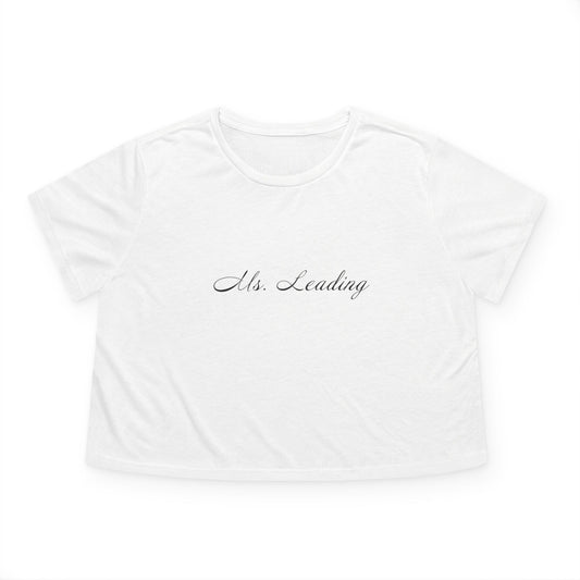 'MS.LEADING' Flowy Crop Top