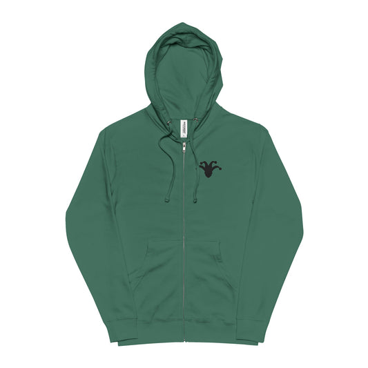 World Jester Logo Zip-Up Hoodie