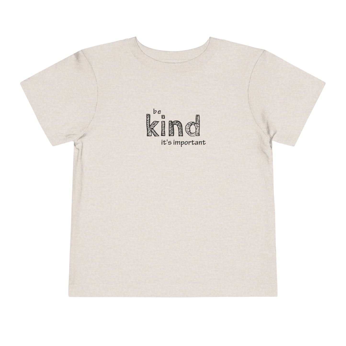 "Be Kind" Minimalist Graphic Kids Shirt